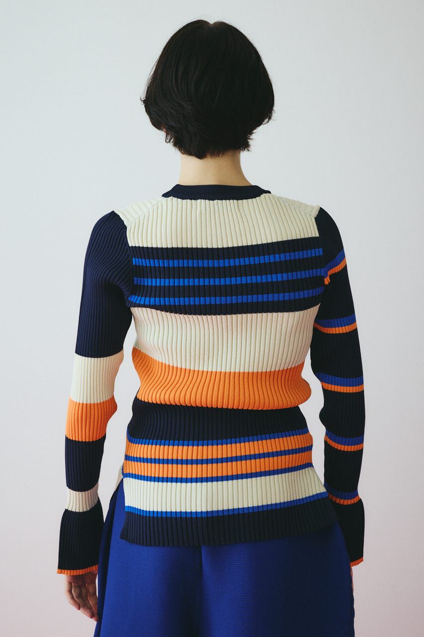 HeRIN.CYE「Randam Border knit tops」|ニット・セーター|
