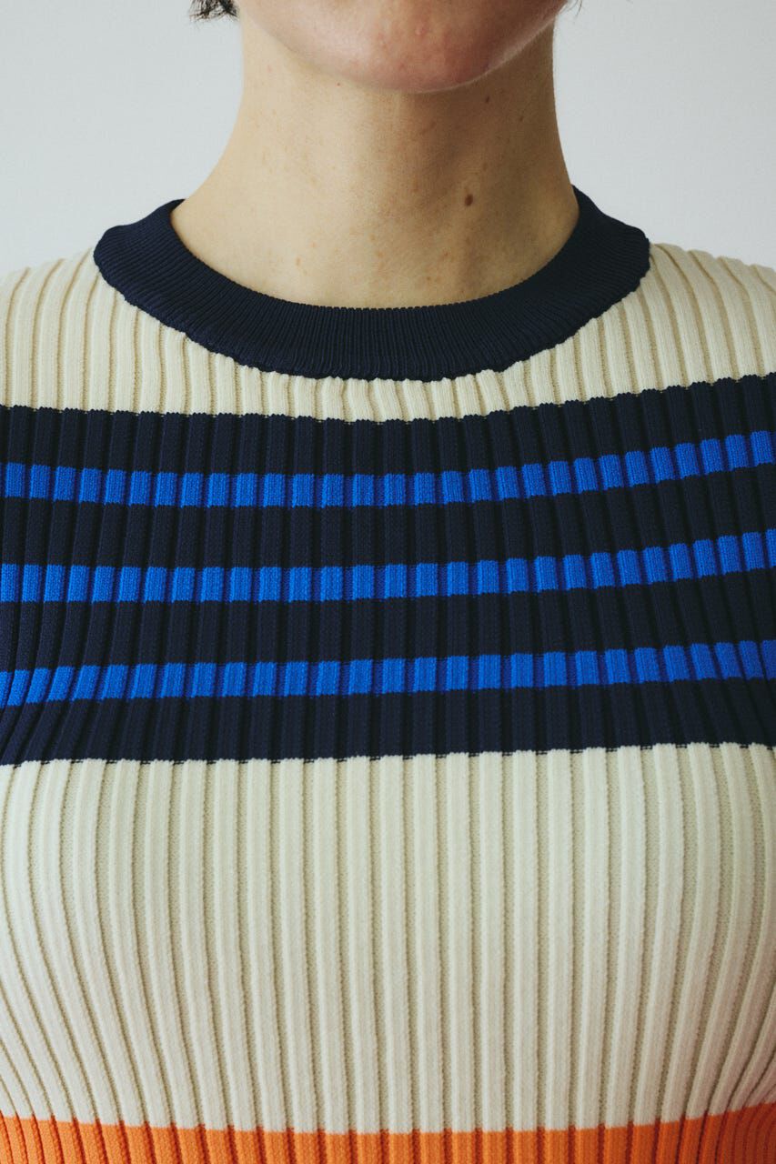 HeRIN.CYE「Randam Border knit tops」|ニット・セーター|