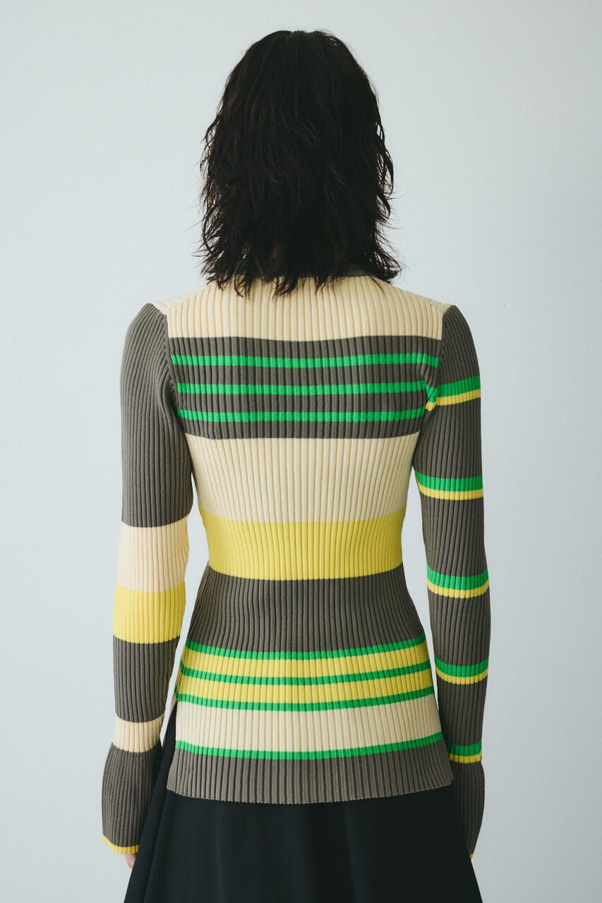 HeRIN.CYE「Randam Border knit tops」|ニット・セーター|