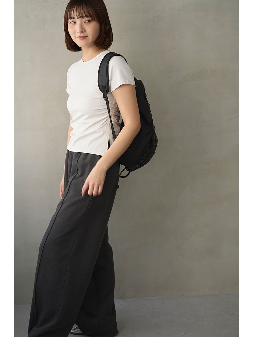 emmi atelier「2タックワイドパンツ【セットアップ対応】」|チノ|