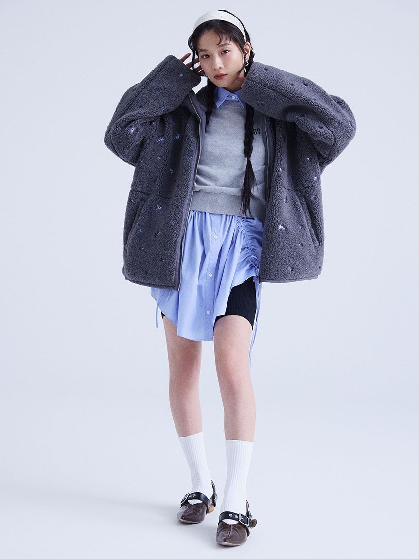 FURFUR「【限定カラー】リボンロゴソックス」|ソックス|