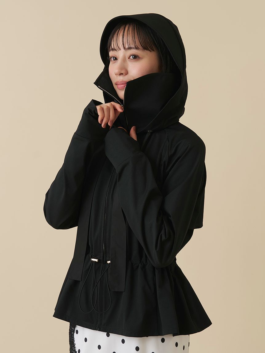WEB限定/LUMISHADE】サンバイザー付きUVカットパーカー（SNIDEL