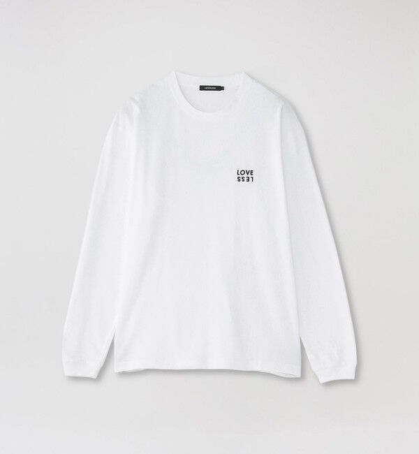  「LOVELESSエンブロイダリーロンT」|Tシャツ・カットソー|ホワイト2