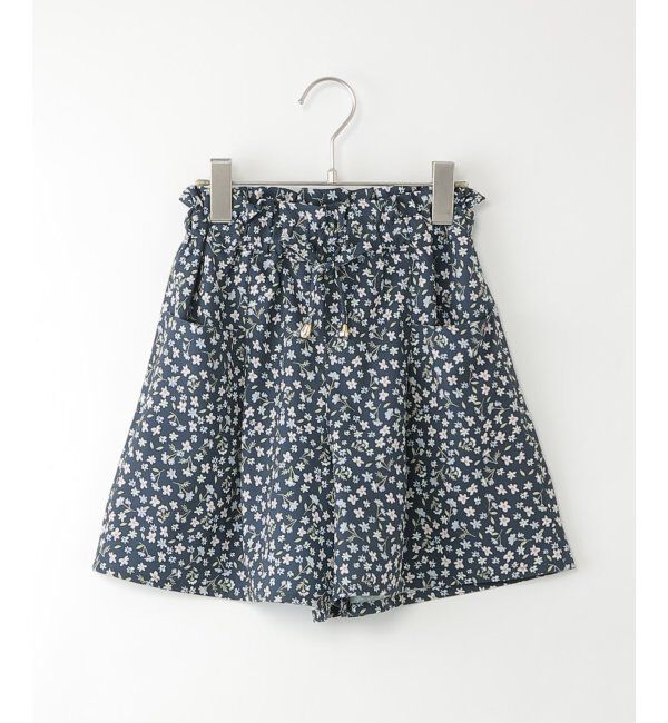 ikka kids「【速乾／接触冷感】涼やかキュロット（120~160cm）」|その他|ネイビーブルー