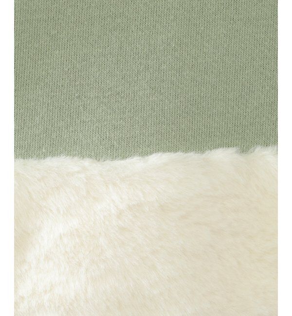 ikka kids「袖ファー刺繍ラインストーンプルオーバー（120~160cm）」|Tシャツ・カットソー|