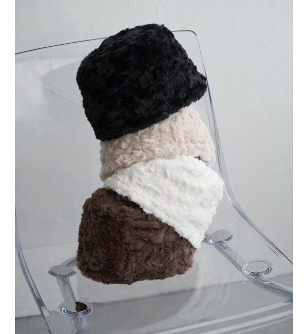 VENCE share style「ファーカールロシアンハット」|その他|
