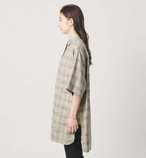 UNITED ARROWS「RICCERI シャツ チュニックワンピース」|ワンピース|