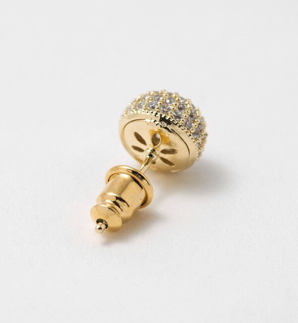 UNITED ARROWS「パヴェ ボール ピアス」|ピアス|