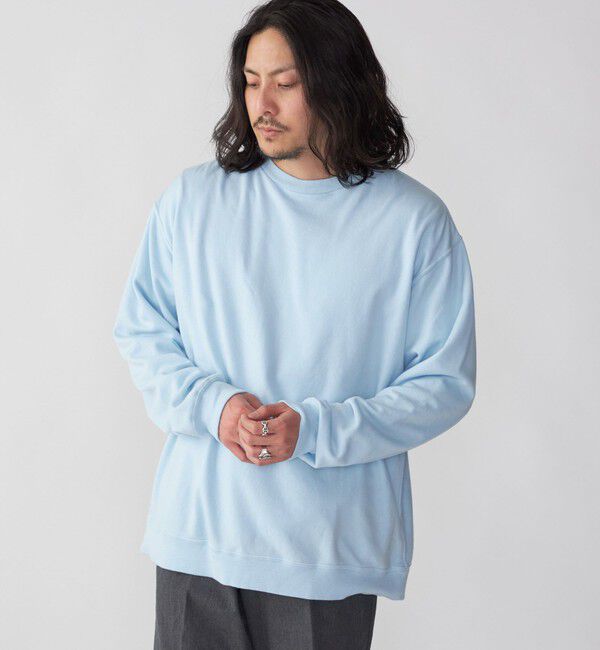 SHIPS「SHIPS: ソフト パイル コットン クルーネック スウェット」|Tシャツ・カットソー|