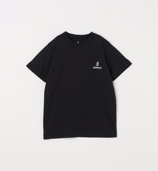 SHIPS any「GRAMiCCi: ワンポイント ロゴ Tシャツ (140~150cm)<KIDS>」|Tシャツ・カットソー|ブラック