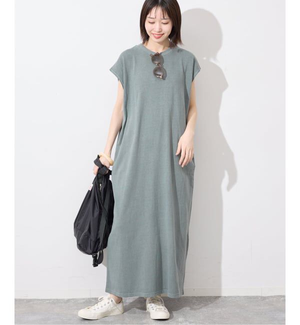 SLOBE IENA「《追加》STAR&STRIPE/スターアンドストライプ SLOBE別注 カットソーワンピース」|ワンピース|