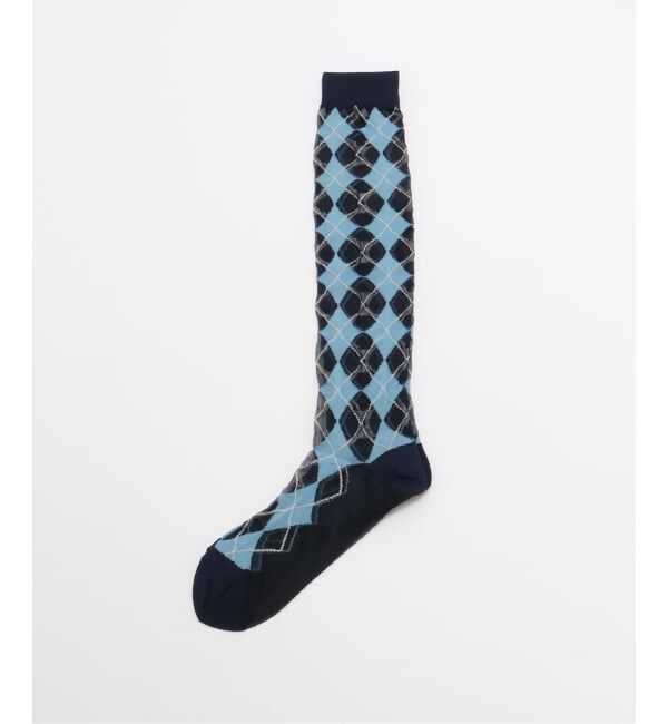 JOURNAL STANDARD「【GLEN CLYDE/グレンクライド】 シアーアーガイルSOX」|ソックス|ネイビー