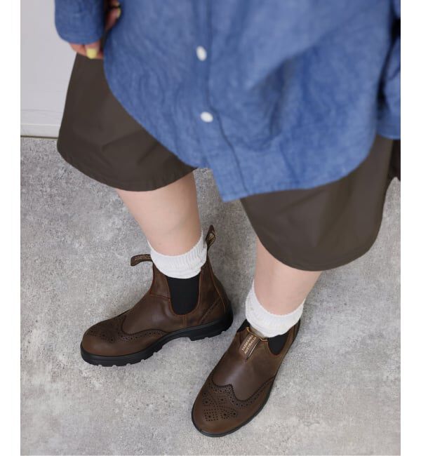 journal standard luxe「【BLUNDSTONE】CLASSICS WING TIP」|ショートブーツ|
