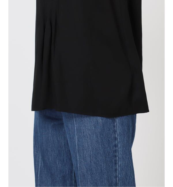 U by SPICK&SPAN「《接触冷感》ピンタックレースブラウス」|シャツ・ブラウス|