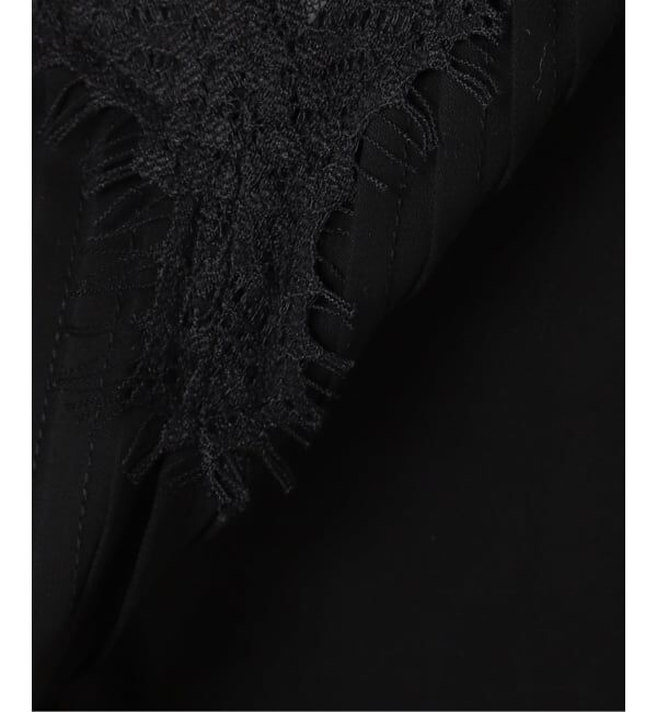 U by SPICK&SPAN「《接触冷感》ピンタックレースブラウス」|シャツ・ブラウス|