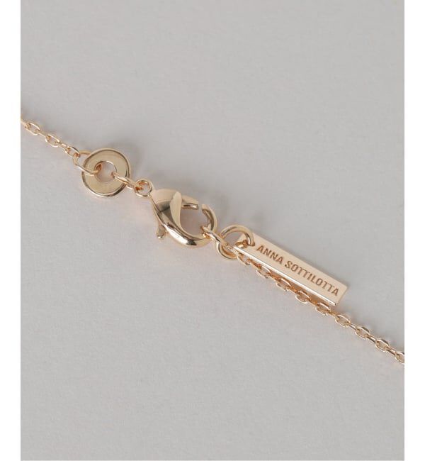NOBLE「ANNA SOTILOTTA/アンナ ソッティロッタ Collier Pendant DROP(ゴールド)」|ネックレス|