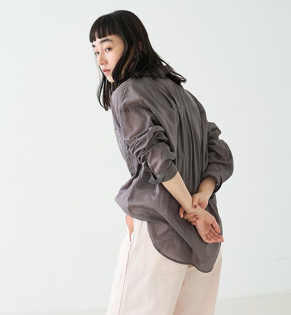 collex「エアリーローンオーバーシャツ【予約】」|シャツ・ブラウス|