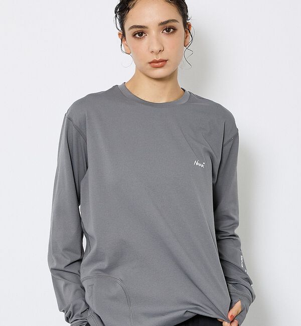 ABAHOUSE「【NANGA/ナンガ】Air Flex RASH GUARD/ラッシュガード/ロ」|Tシャツ・カットソー|