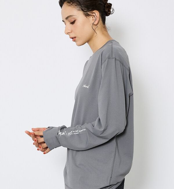 ABAHOUSE「【NANGA/ナンガ】Air Flex RASH GUARD/ラッシュガード/ロ」|Tシャツ・カットソー|