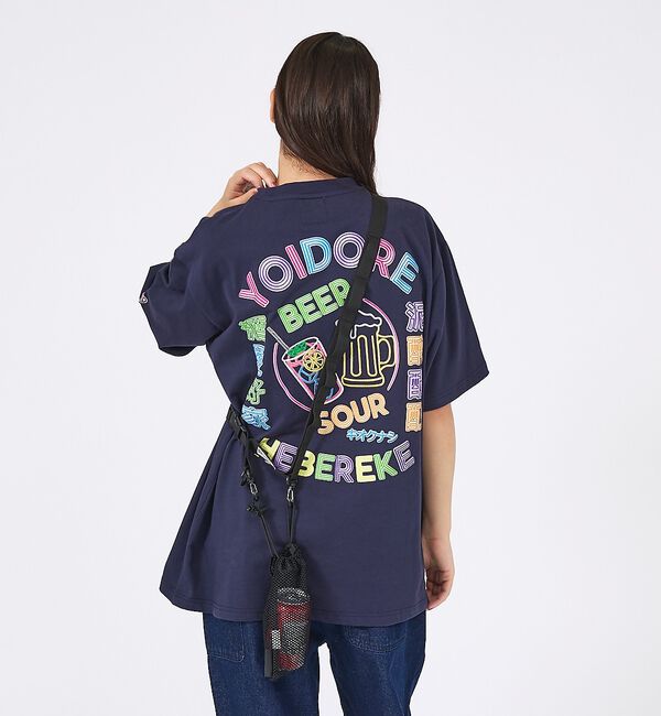 ABAHOUSE「【YOIDORE/ヨイドレ 】刺繍MIX グラフィックプリント クルーネックTシ」|Tシャツ・カットソー|
