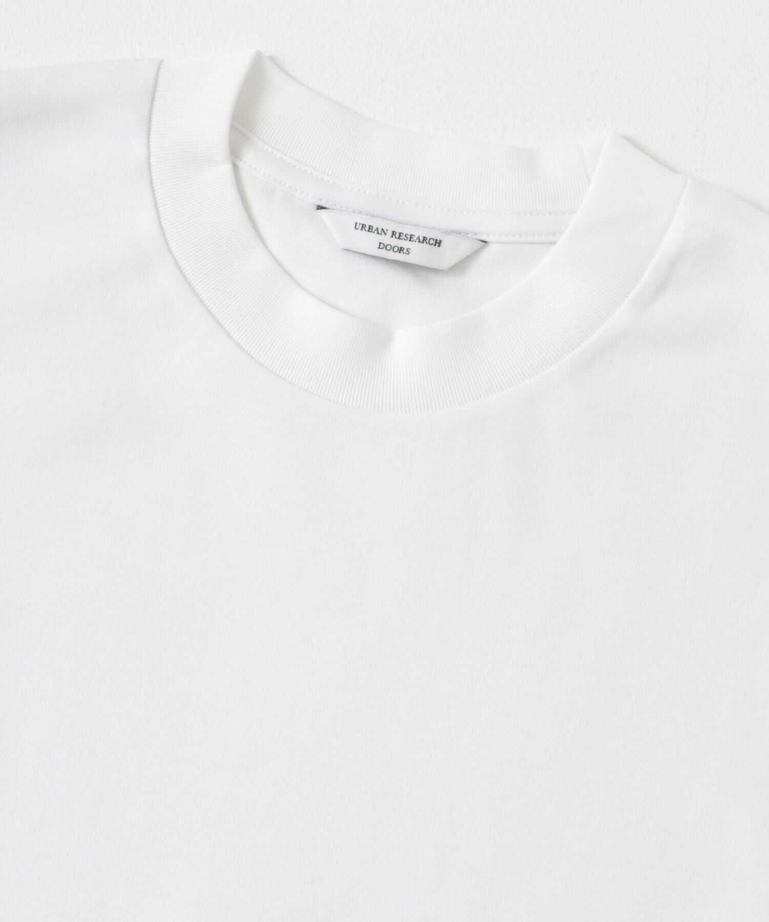 URBAN RESEARCH DOORS「『UR TECH』防汚ワイドテーパードTシャツ」|Tシャツ・カットソー|