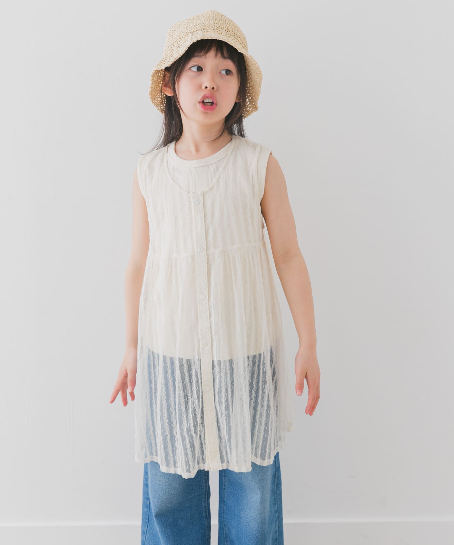 URBAN RESEARCH DOORS「『WEB/一部店舗限定サイズ』チュールチュニック(KIDS)」|その他|