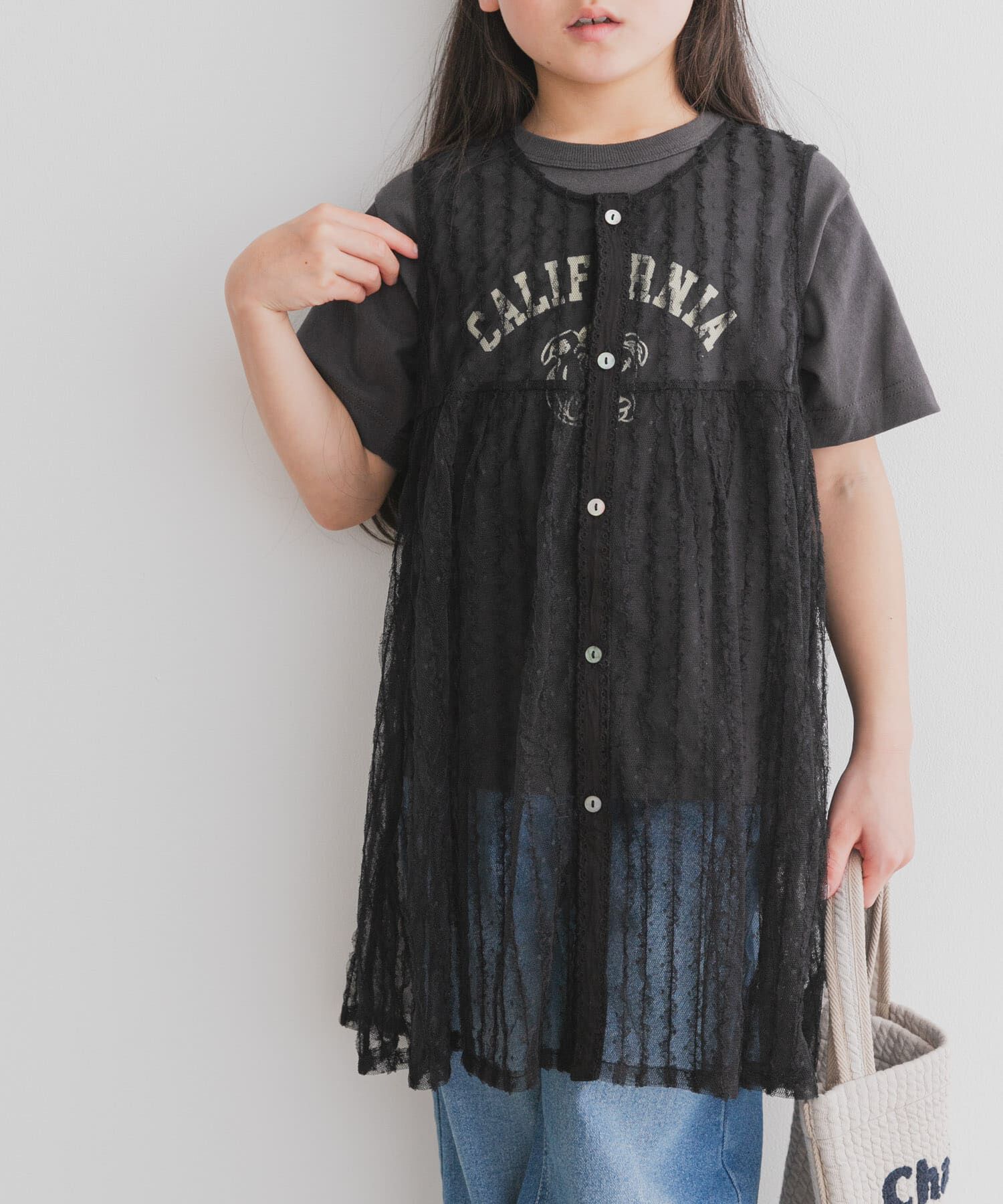 URBAN RESEARCH DOORS「『WEB/一部店舗限定サイズ』チュールチュニック(KIDS)」|その他|