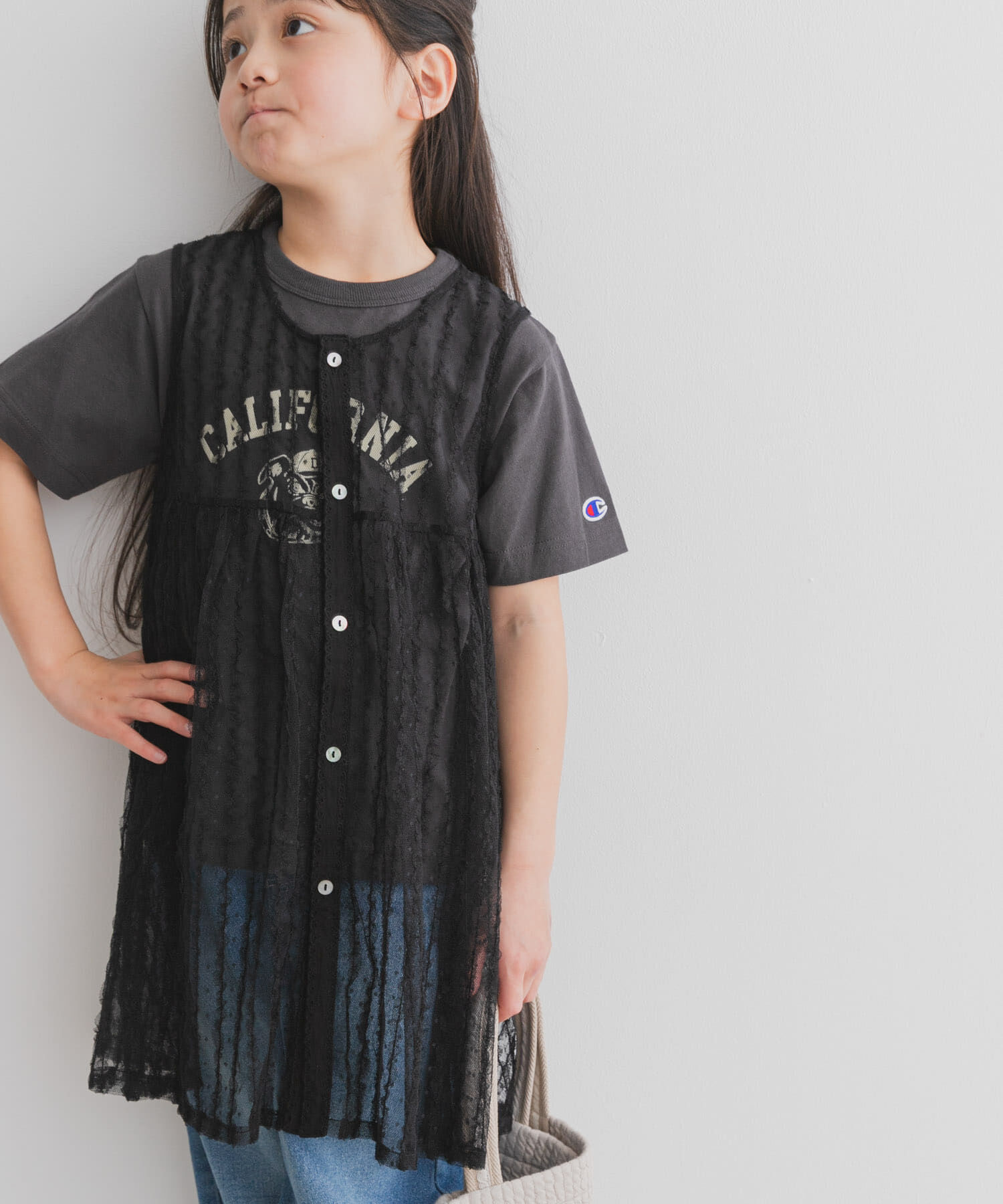 URBAN RESEARCH DOORS「『WEB/一部店舗限定サイズ』チュールチュニック(KIDS)」|その他|