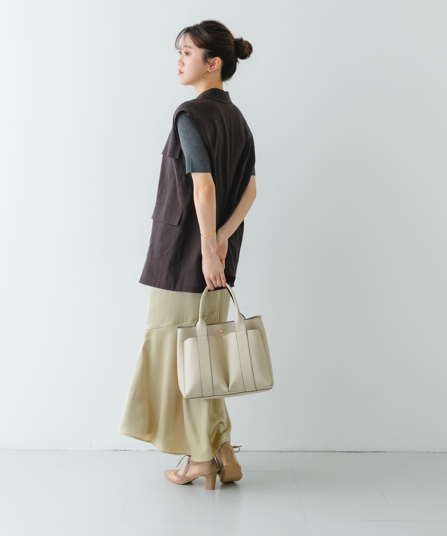 RODE SKO「『MADE IN JAPAN』チャンキーヒールリボンパンプス」|パンプス|