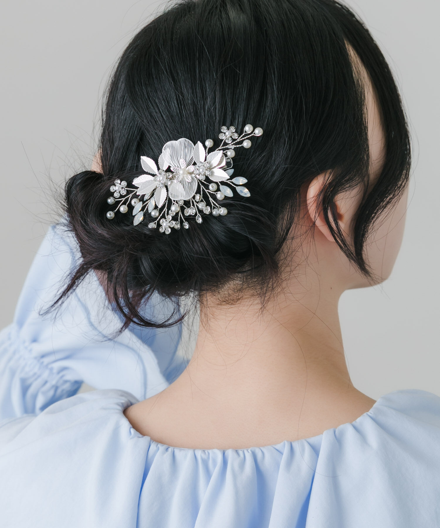 SMELLY「メタルリーフモチーフヘアクリップ」|その他|