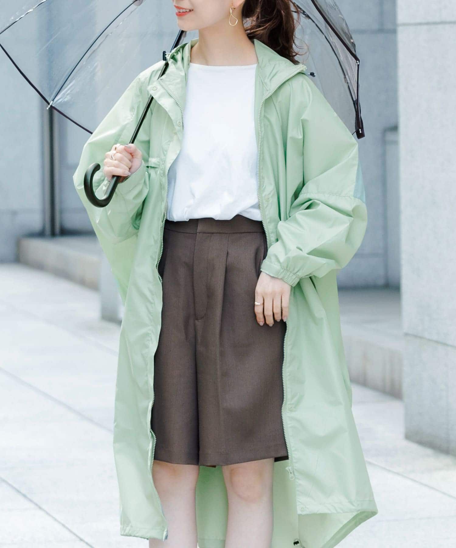 SMELLY「『WEB限定』because　Mods Poncho」|ポンチョ・ケープ|