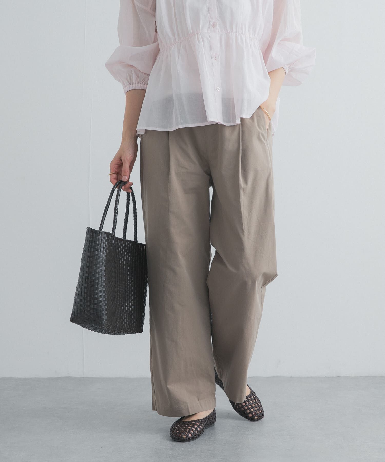 URBAN RESEARCH DOORS「レーヨンコットンイージーパンツ」|その他|
