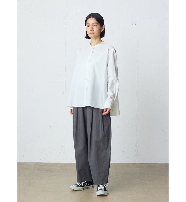 MidiUmi「MidiUmi C/Lワイドイージーテーパードパンツ」|その他|