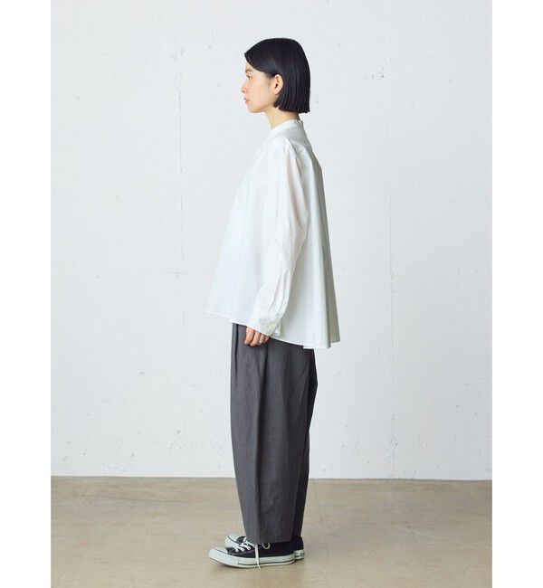 MidiUmi「MidiUmi C/Lワイドイージーテーパードパンツ」|その他|