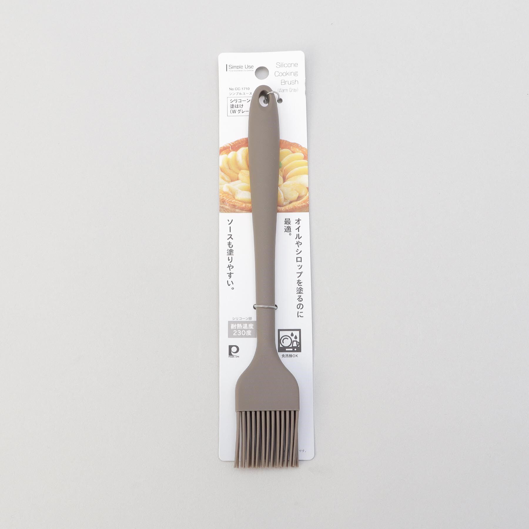 212 KITCHEN STORE「Simple Use シリコーン塗はけ Wグレー」|食器・キッチングッズ|