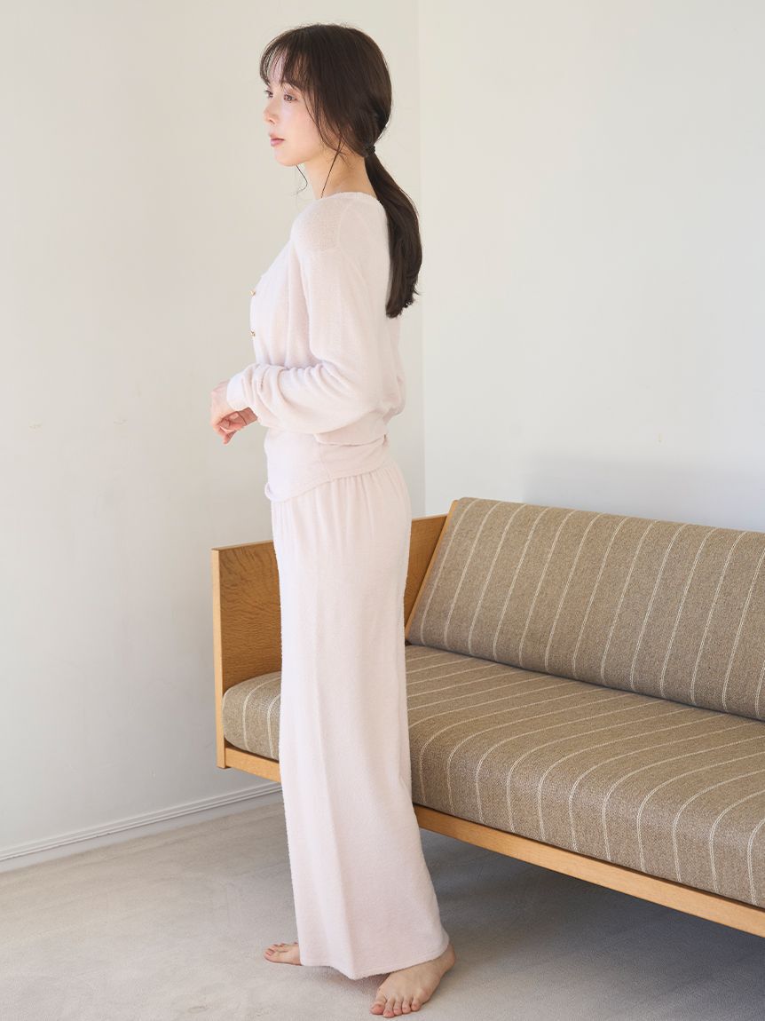 SNIDEL HOME「【接触冷感】【UVカット】ニットロングパンツ」|ルームウェア|