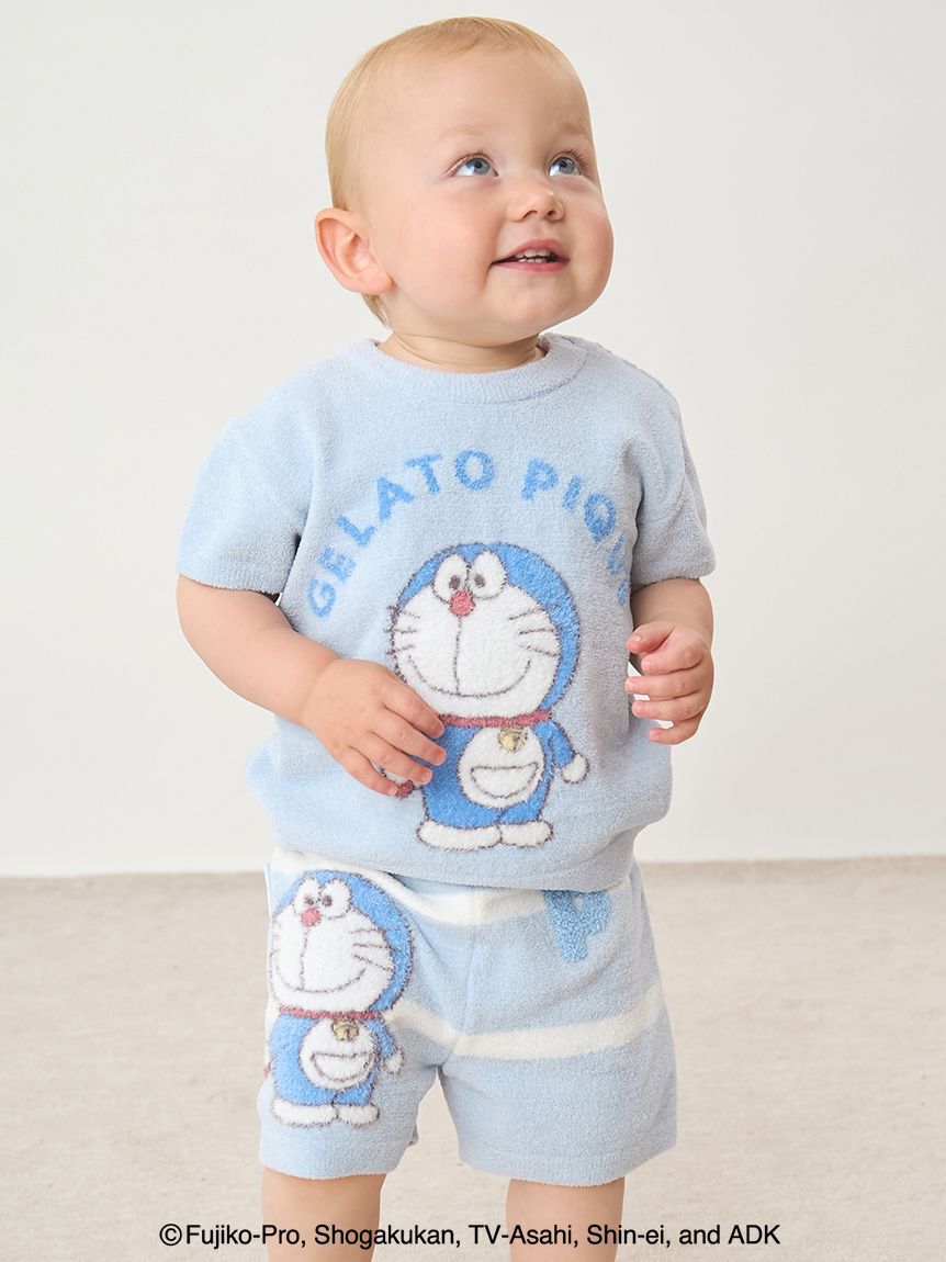 GELATO PIQUE KIDS & BABY「【ドラえもん】【ベビー】ジャガードプルオーバー&ショートパンツセット」|その他ベビーウェア|