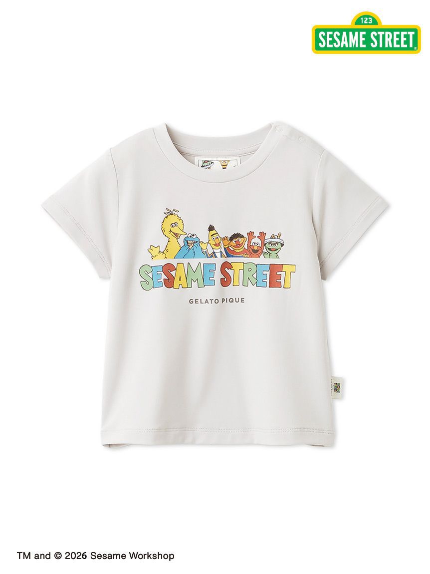 GELATO PIQUE KIDS & BABY「【SESAME STREET】【BABY】ワンポイントTシャツ」|その他ベビーウェア|