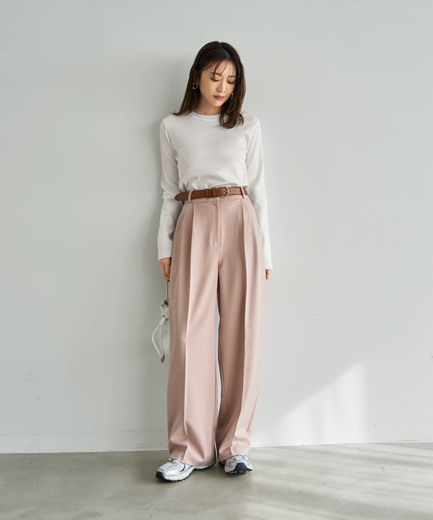 STYLE DELI「中厚地２タックワイドパンツB」|その他|