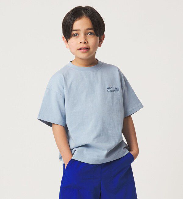 UNITED ARROWS green label relaxing「【WEB限定】アニマルプリント Tシャツ/ キッズ 100cm-160cm」|Tシャツ・カットソー|