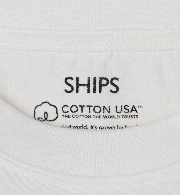 SHIPS「SHIPS: COTTON USA ポケット Tシャツ」|Tシャツ・カットソー|