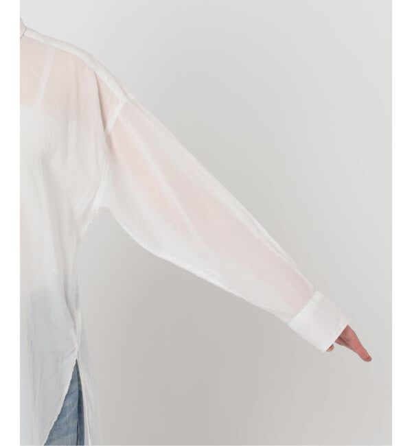 Plage「《追加》fluffy sheer シャツ 2」|シャツ・ブラウス|