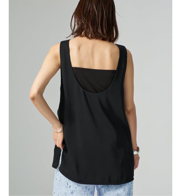 VERMEIL par iena「Open Back Cocoon トップ」|シャツ・ブラウス|