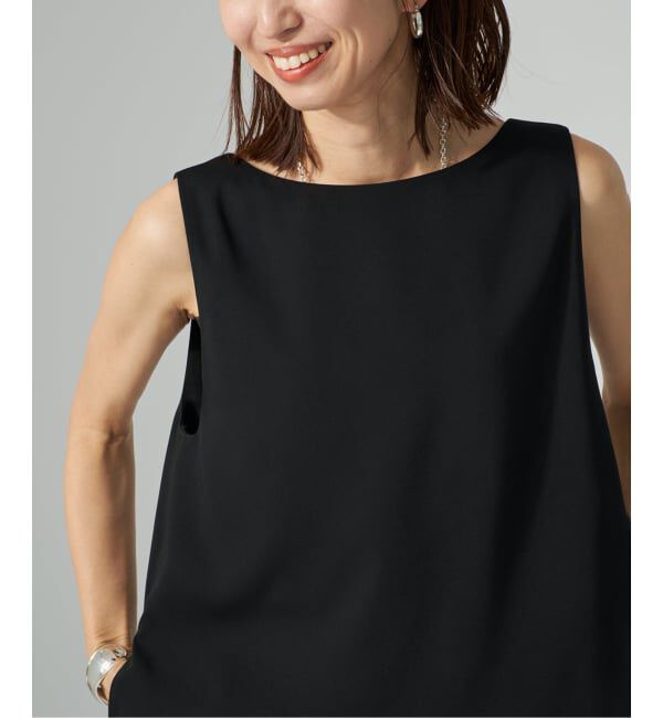 VERMEIL par iena「Open Back Cocoon トップ」|シャツ・ブラウス|