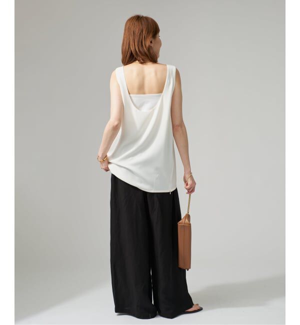 VERMEIL par iena「Open Back Cocoon トップ」|シャツ・ブラウス|