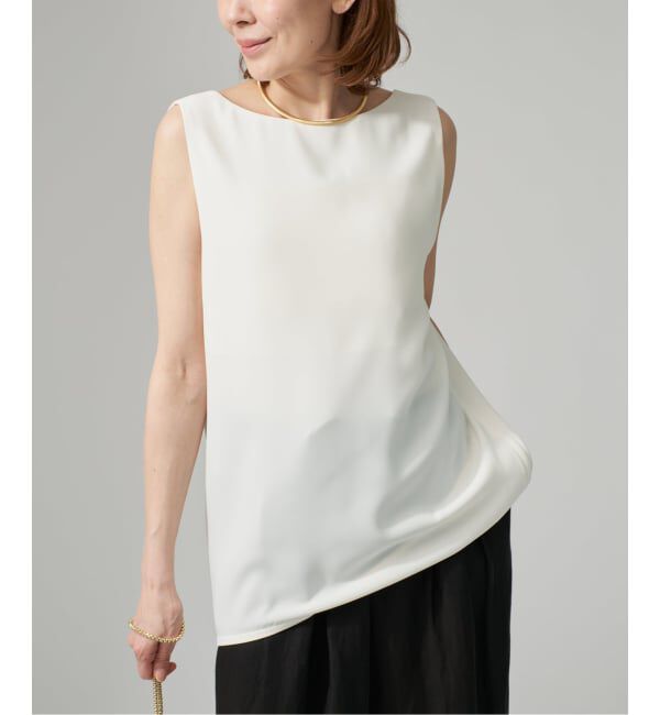 VERMEIL par iena「Open Back Cocoon トップ」|シャツ・ブラウス|