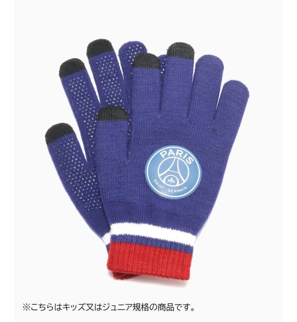 Paris Saint-Germain「【Paris Saint-Germain / パリ・サン＝ジェルマン】 JUSTICE knit gloves」|その他ベビー用品|ネイビー