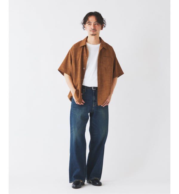 JOURNAL STANDARD relume「テックキャンバス レギュラーカラー 半袖シャツ(セットアップ対応可能)」|シャツ・ブラウス|