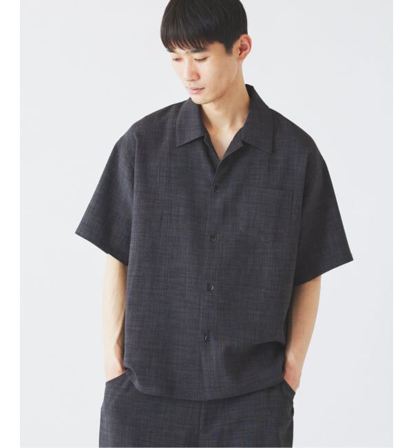 JOURNAL STANDARD relume「テックキャンバス レギュラーカラー 半袖シャツ(セットアップ対応可能)」|シャツ・ブラウス|