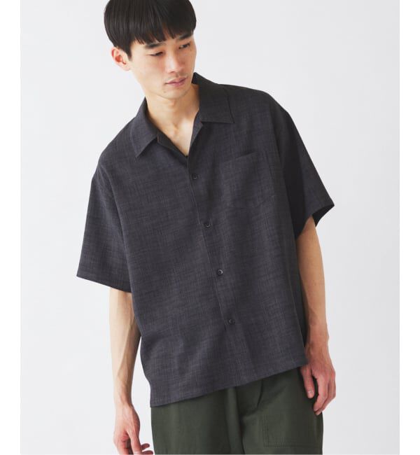 JOURNAL STANDARD relume「テックキャンバス レギュラーカラー 半袖シャツ(セットアップ対応可能)」|シャツ・ブラウス|
